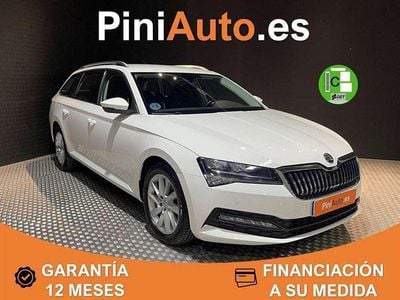 Usado Skoda Superb Ambition 150 CV (110 kW) 2021 Blanco Berlina