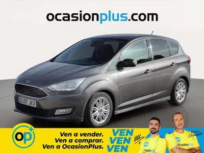 Usado Ford C-MAX Trend+ 125 CV (91 kW) 2015 Gris Monovolumen