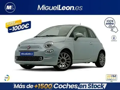 Usado Fiat 500 Dolcevita 70 CV (51 kW) 2023 Azul Utilitario