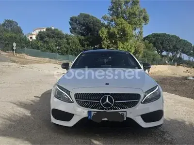Usado Mercedes C220 170 CV (125 kW) 2018 Blanco Coupe