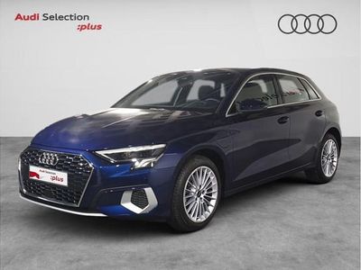 Usado Audi A3 Sportback e-tron Advanced Plus 150 CV (110 kW) 2024 Azul navarra metalizado Utilitario