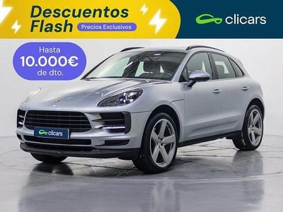 Usado Porsche Macan 245 CV (180 kW) 2021 Gris SUV
