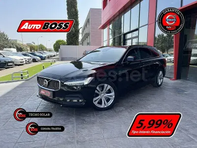 Usado Volvo V90 Plus 197 CV (144 kW) 2022 Negro Familiar