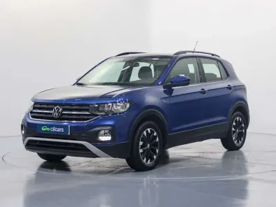 Usado VW T-Cross Advance 110 CV (80 kW) 2022 Azul SUV