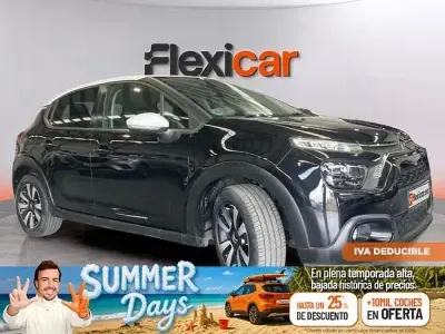 Usado Citroën C3 PureTech 100 CV (73 kW) 2024 Negro Berlina
