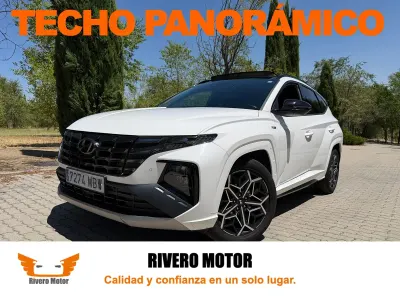 Usado Hyundai Tucson N Line 136 CV (100 kW) 2022 Blanco SUV
