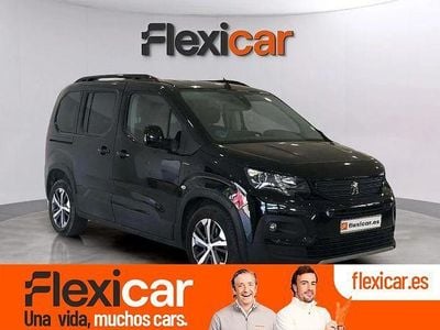 Usado Peugeot Rifter GT-line 130 CV (95 kW) 2019 Negro Monovolumen