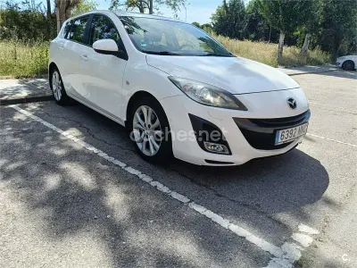 Usado Mazda 3 Sportive 185 CV (136 kW) 2011 Blanco Berlina
