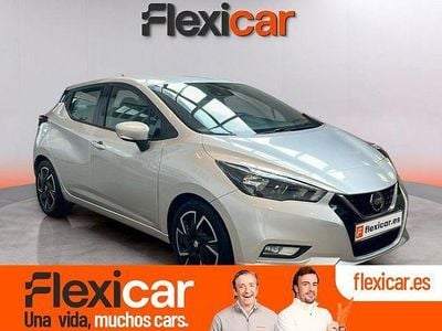 Usado Nissan Micra Acenta 92 CV (67 kW) 2021 Gris Utilitario