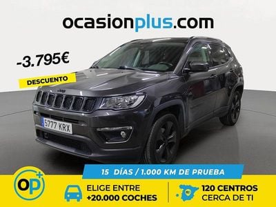 Gris Usado 2018 Jeep Compass Night Eagle SUV | 16.099 € (Precio justo)