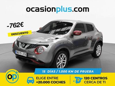 Usado Nissan Juke N-Connecta 115 CV (84 kW) 2016 Gris SUV