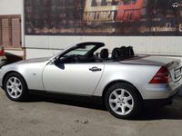 Usado Mercedes SLK200 136 CV (100 kW) 1997 Gris Descapotable