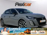 Usado Peugeot 208 Active 100 CV (73 kW) 2024 Gris Utilitario