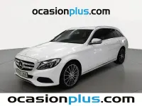 Usado Mercedes C220 170 CV (125 kW) 2016 Blanco Familiar