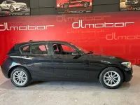 Usado BMW 114 95 CV (69 kW) 2014 Negro Utilitario