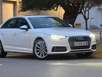 Usado Audi A4 S-Line 150 CV (110 kW) 2017 Blanco Berlina