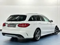 Usado Mercedes C220 194 CV (142 kW) 2018 Blanco Familiar