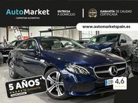 Usado Mercedes E220 194 CV (142 kW) 2019 Azul Coupe