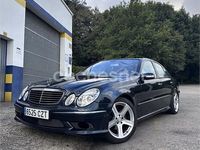 Usado Mercedes E320 Avantgarde 204 CV (150 kW) 2004 Azul Berlina