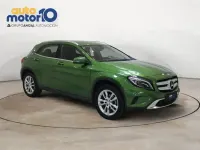 Usado Mercedes GLA200 136 CV (100 kW) 2017 Verde SUV
