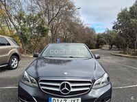 Usado Mercedes E200 Avantgarde 136 CV (100 kW) 2016 Gris / plata Berlina