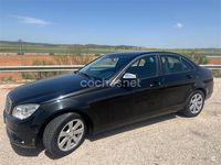 Usado Mercedes C220 Classic 170 CV (125 kW) 2009 Negro Berlina