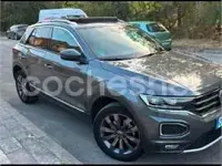 Usado VW T-Roc Sportline 150 CV (110 kW) 2021 Gris / plata SUV