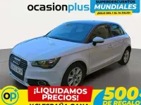 Usado Audi A1 Sportback Attraction 122 CV (89 kW) 2012 Blanco Utilitario