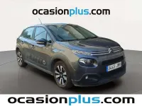 Usado Citroën C3 Feel 75 CV (55 kW) 2017 Gris Utilitario