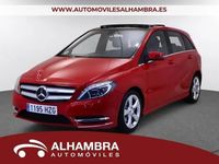 Brugt Mercedes B180 109 HK (80 kW) 2014 Rød MPV