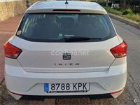 Usado Seat Ibiza Reference 95 CV (69 kW) 2018 Blanco Berlina