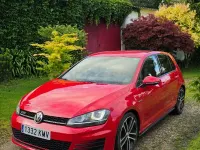 Usado VW Golf VII GTD 184 CV (135 kW) 2013 Rojo Berlina