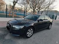 Usado Audi A6 177 CV (130 kW) 2012 Negro Berlina