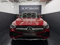 Usado Mercedes GLC300 245 CV (180 kW) 2022 Granate Coupe