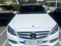 Usado Mercedes C220 Avantgarde 170 CV (125 kW) 2015 Blanco Berlina