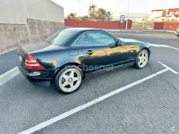 Usado Mercedes SLK230 193 CV (141 kW) 1998 Negro Descapotable