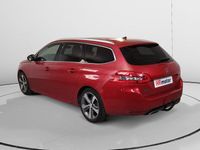 Usado Peugeot 308 GT-line 131 CV (96 kW) 2018 Rojo Familiar
