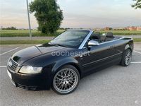 Usado Audi S4 Cabriolet Sport 344 CV (253 kW) 2006 Negro Descapotable