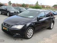 Usado Seat Leon ST Reference 104 CV (76 kW) 2014 Negro Familiar