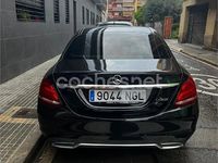 Usado Mercedes C200 136 CV (100 kW) 2016 Negro Berlina