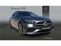 Usado Mercedes C220 AMG line 200 CV (147 kW) 2022 Gris selenita Berlina