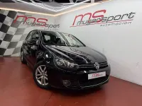 Usado VW Golf VI Sport 110 CV (80 kW) 2009 Negro Utilitario