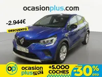 Usado Renault Captur Intens 90 CV (66 kW) 2022 Azul SUV