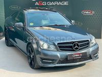 Usado Mercedes C220 AMG line 170 CV (125 kW) 2015 Gris / plata Coupe
