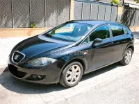 Usado Seat Leon Stylance 105 CV (77 kW) 2007 Negro Utilitario