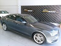 Usado Audi A5 Sportback S-Line 177 CV (130 kW) 2014 Gris / plata Utilitario