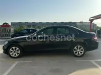Usado Mercedes C220 Elegance 170 CV (125 kW) 2008 Negro Berlina
