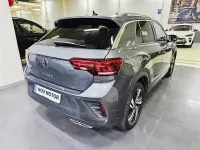 Usado VW T-Roc R-line 150 CV (110 kW) 2022 Gris SUV
