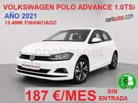Usado VW Polo Advance 95 CV (69 kW) 2021 Blanco Utilitario