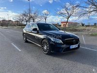 Usado Mercedes C200 150 CV (110 kW) 2019 Negro Familiar